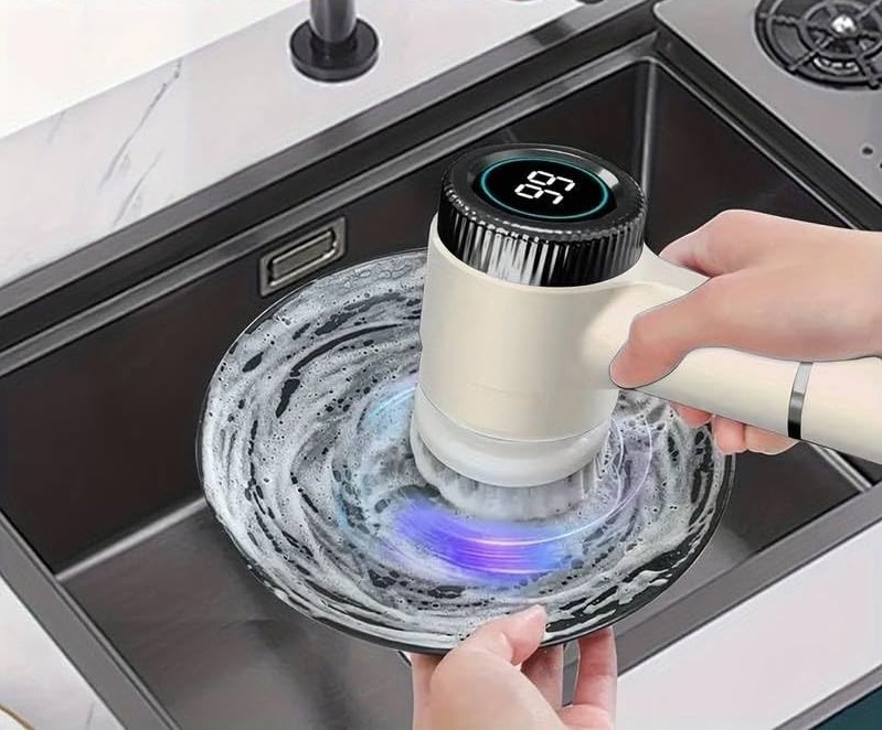 multifunkčná elektrická čistiaca kefa 5 v 1